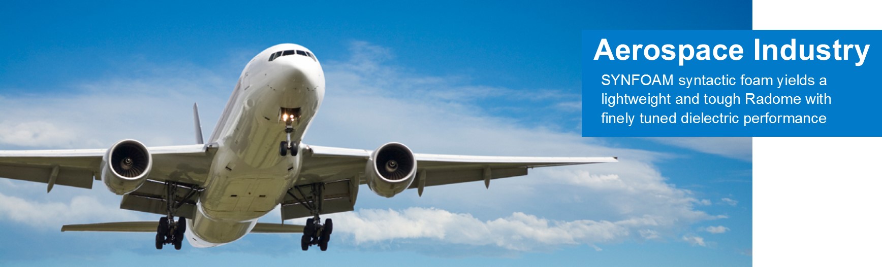 Syntactic Foam for Radomes and Aerospace Industry